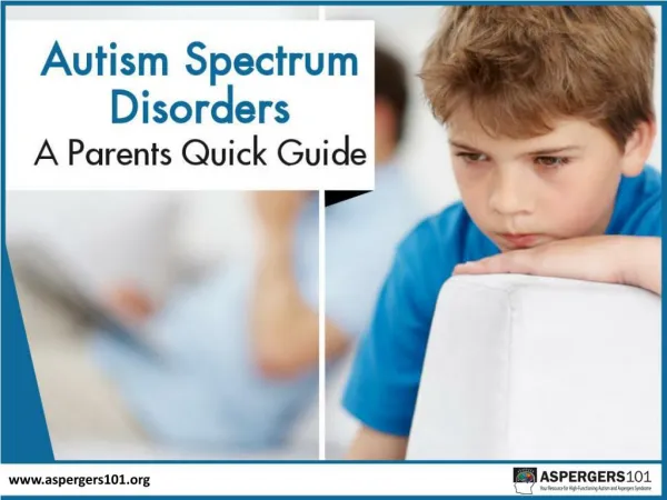 Autism Spectrum Disorder – Things You Should Know!