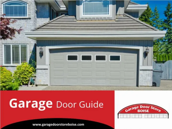 Tips to Choose Garage Doors in Boise