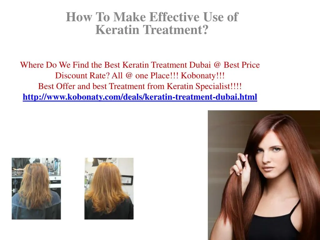 how to make effective use of keratin treatment