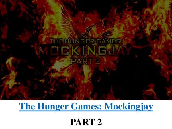 The Hunger Games: Mockingjay: Part 2