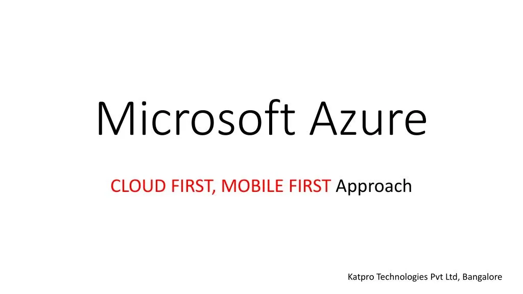 microsoft azure