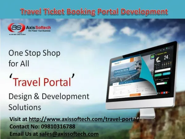 Travel-Ticket-Booking-Portal-Development