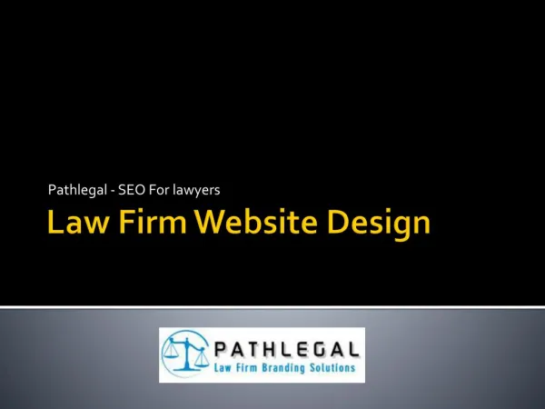 Law Firm Website Design & SEO