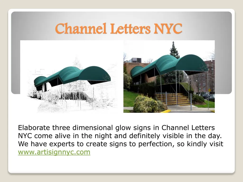channel letters nyc
