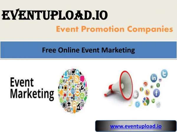 Free Online Event Marketing