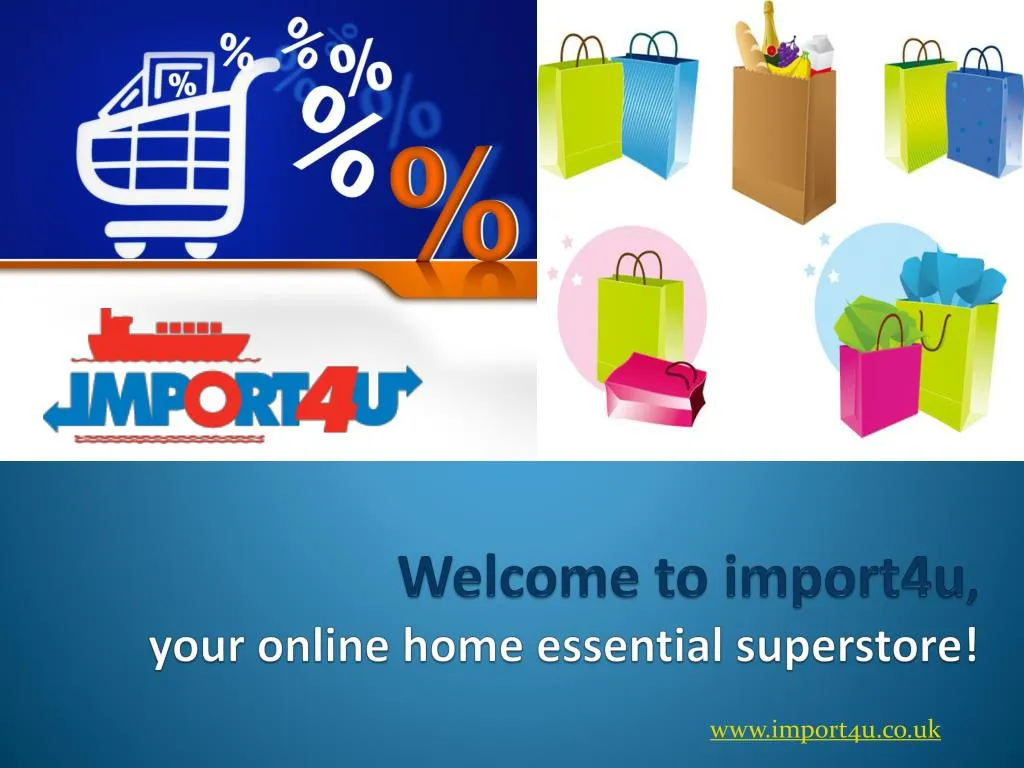 welcome to import4u your online home essential superstore