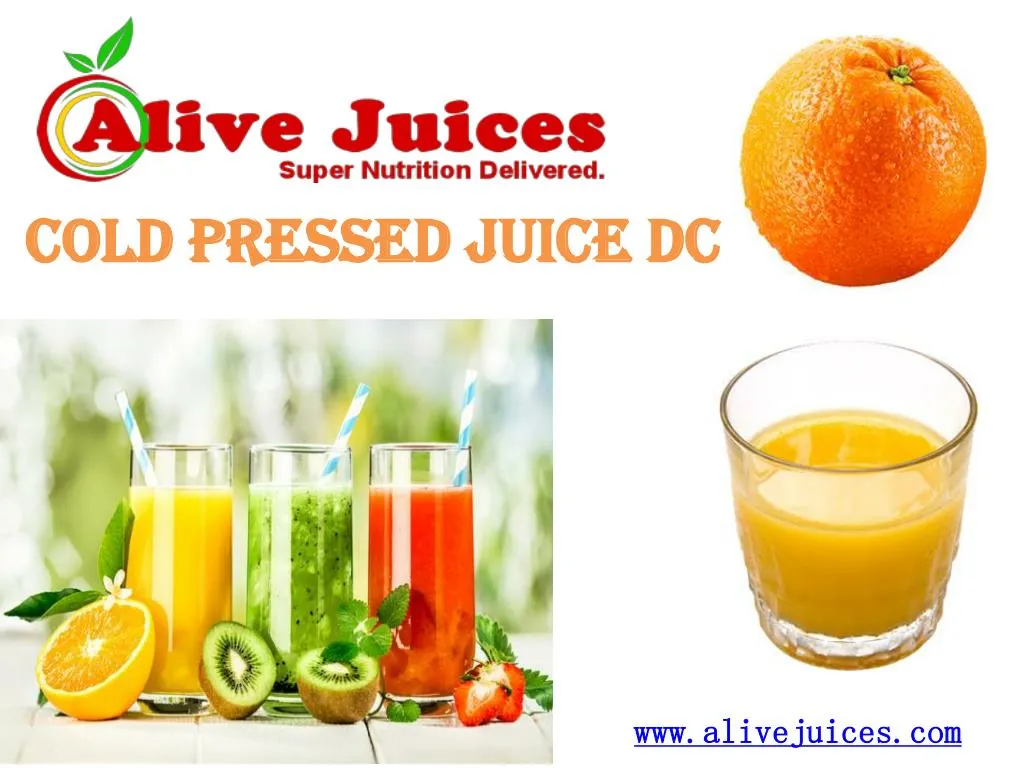 cold pressed juice dc