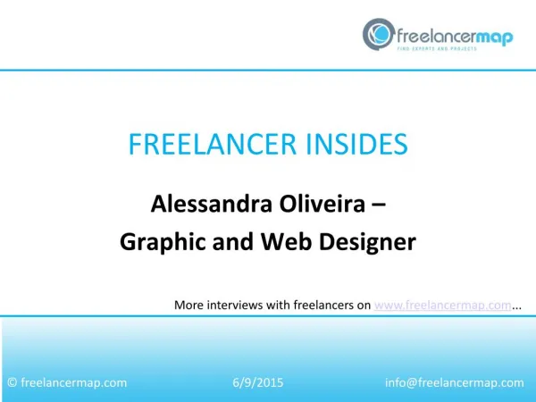 Alessandra Oliveira - Graphic and Web Designer