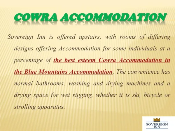 Comfort Accommodation Options to Suit Any Budget