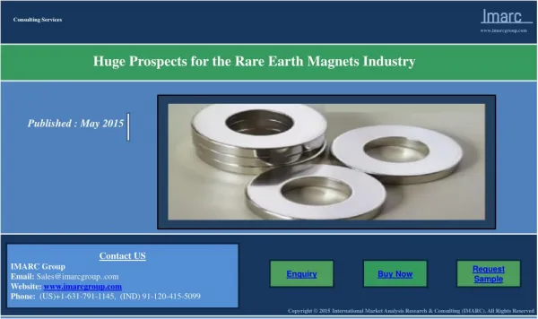 Huge Prospects for the Rare Earth Magnets Industry