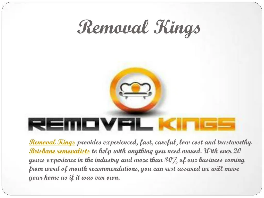 removal kings