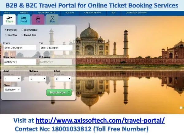 Portal for Travel Agency, B2B Travel Agents Portal