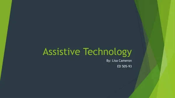 Assistive Technology Project