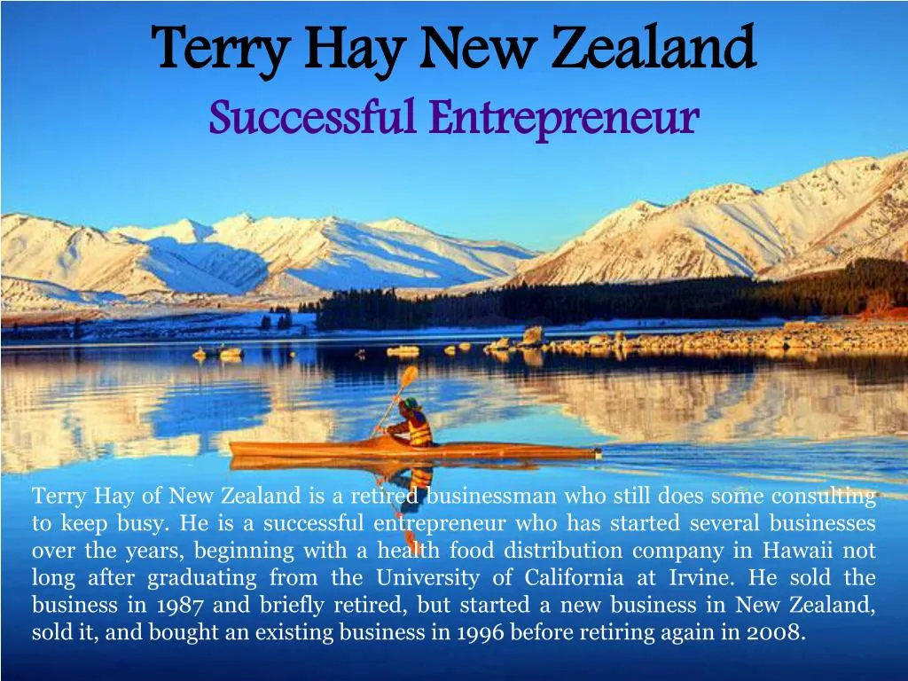 terry hay new zealand successful entrepreneur