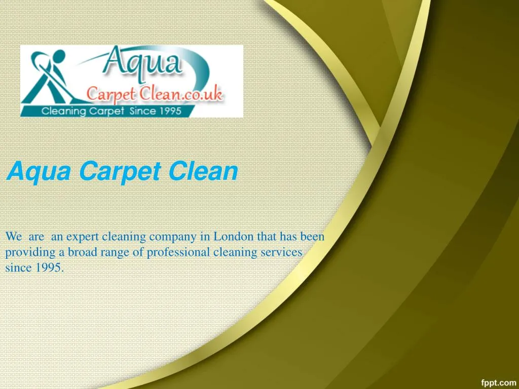 aqua carpet clean
