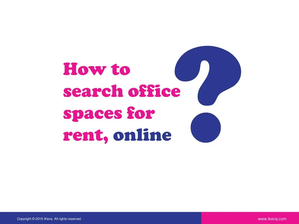 how to search office spaces for rent online