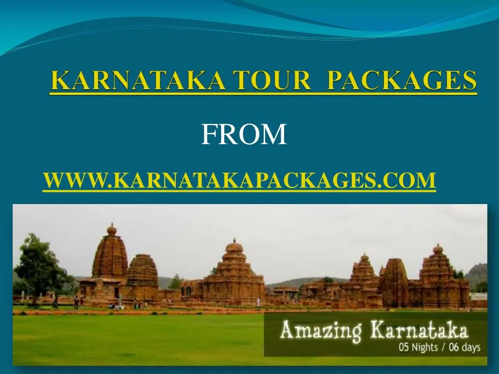 karnataka tour packages