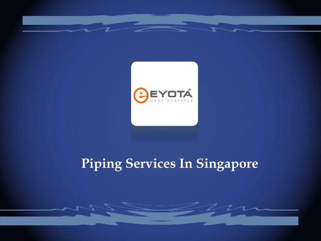 piping services in singapore