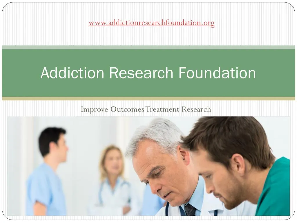 addiction research foundation