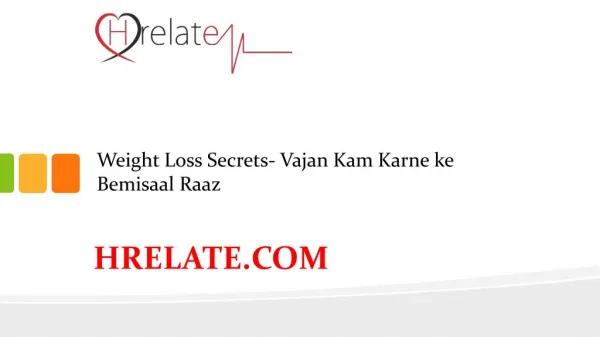 Weight Loss Secrets Se Kijiye Apna Wajan Kam