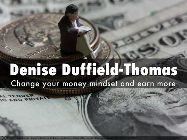 Change your money mindset and earn more – with Denise Duffie