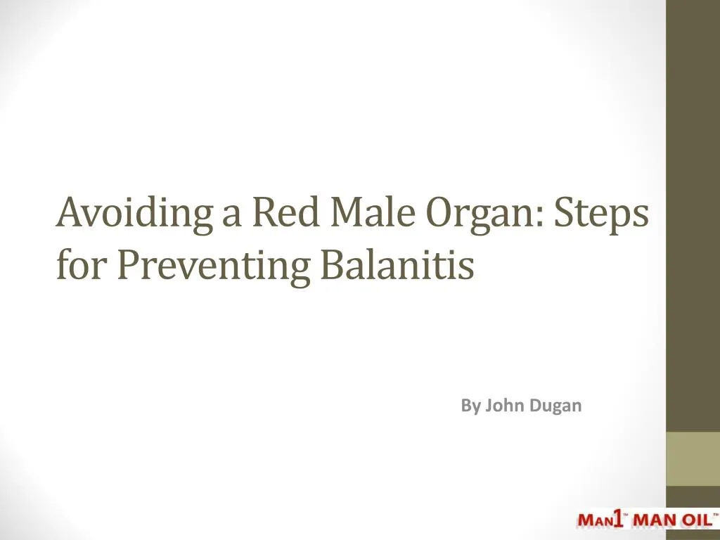 avoiding a red male organ steps for preventing balanitis