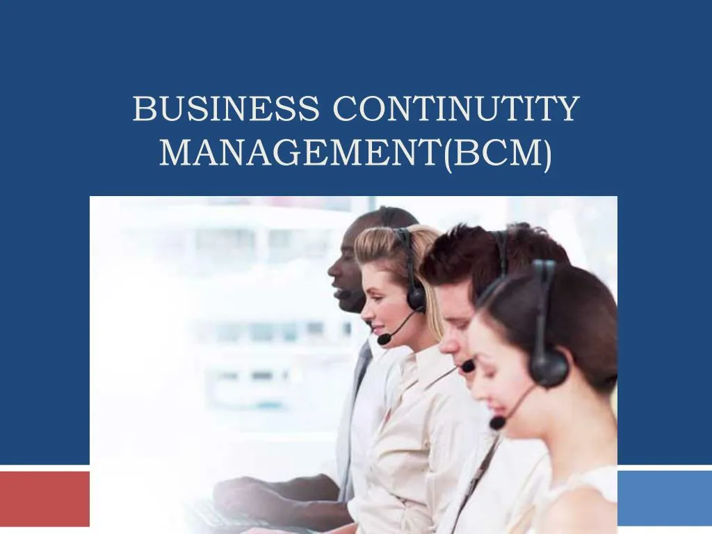 business continutity management bcm