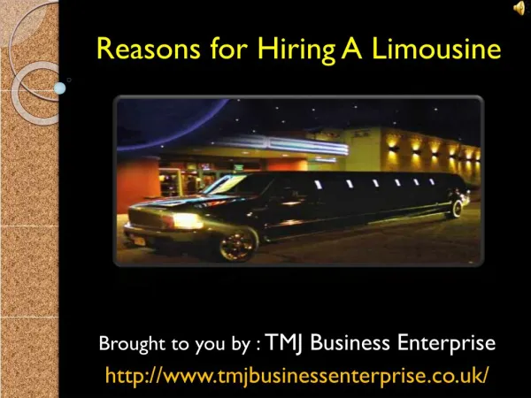 Cheap And Best Limousine Hire In London