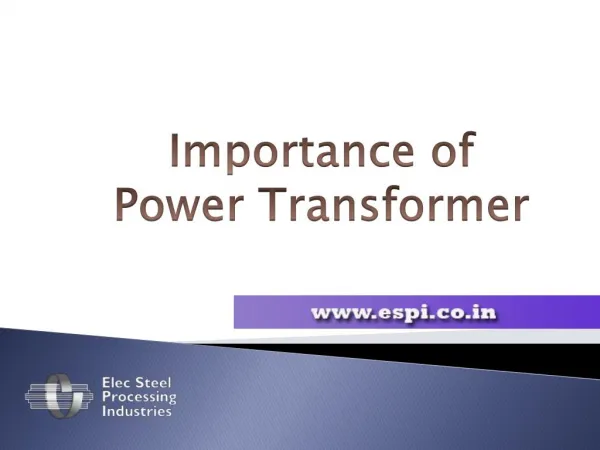 What is Power Transformer | Introduction