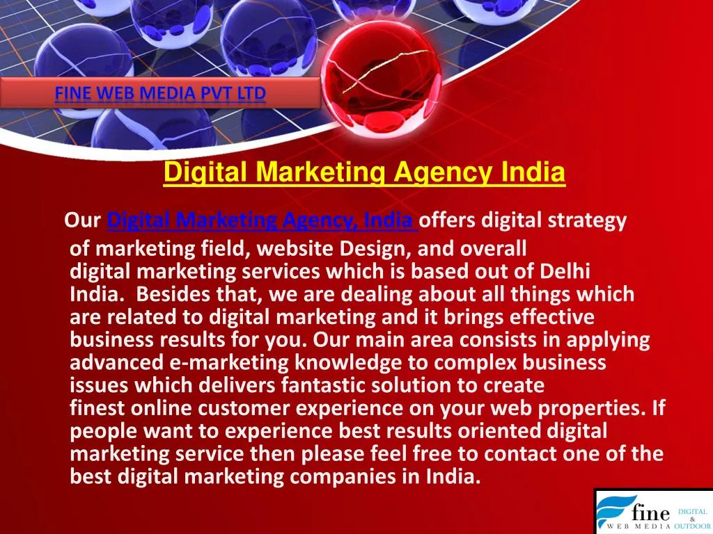 digital marketing agency india