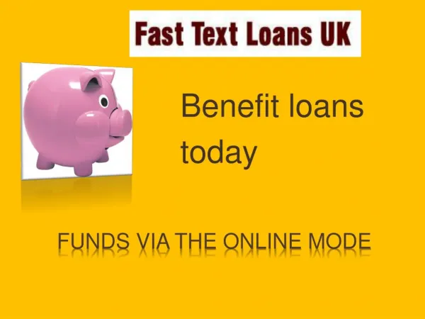 loans today for people on benefits - http://www.fasttextloan
