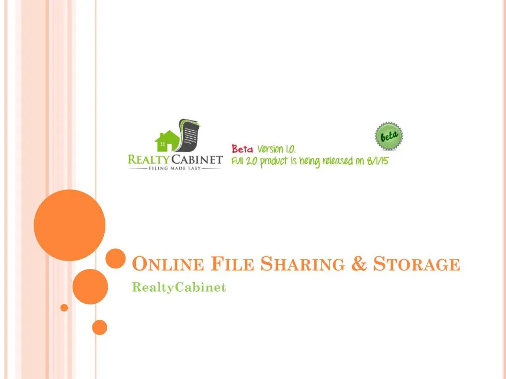 online file sharing storage