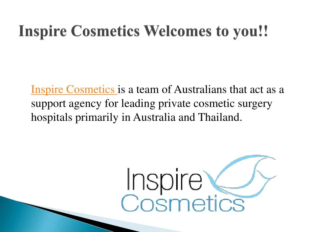inspire cosmetics welcomes to you