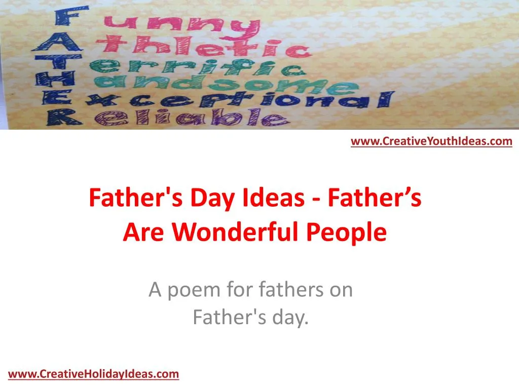 father s day ideas father s are wonderful people