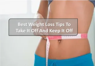 best weight loss tips