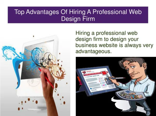 Top Advantages Of Hiring A Professional Web Design Firms