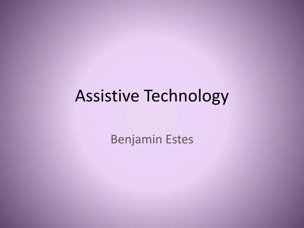 assistive technology