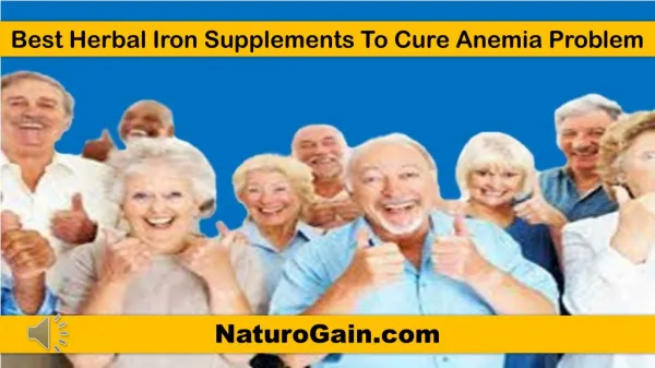Best Herbal Iron Supplements To Cure Anemia Problem