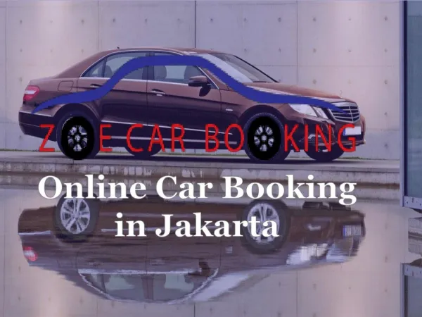 Rent a Car with Driver - Zoe Car Booking