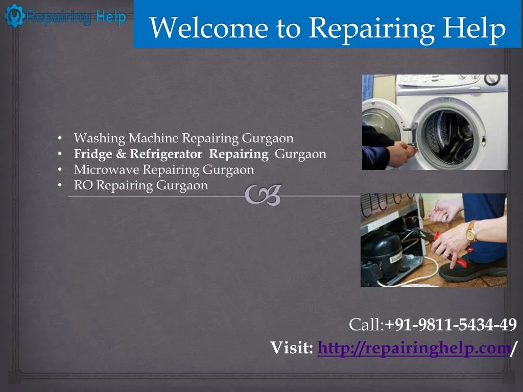 welcome to repairing help