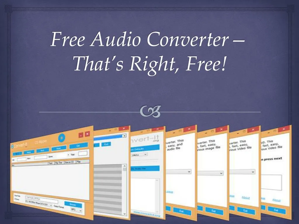 free audio converter that s right free