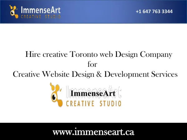 Toronto web design company_website design development servic
