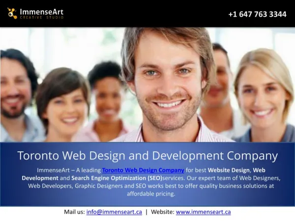 Web Design Company Toronto_Websit