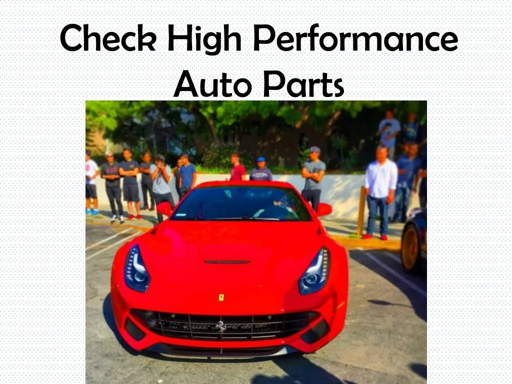 check high performance auto parts