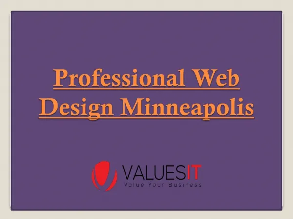 Professional Web Design Minneapolis