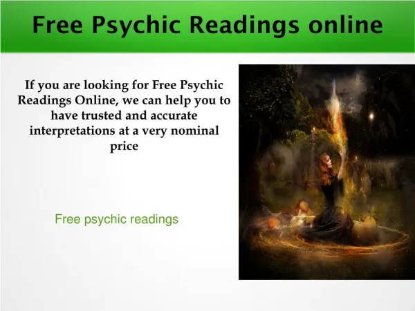 Free psychic readings online
