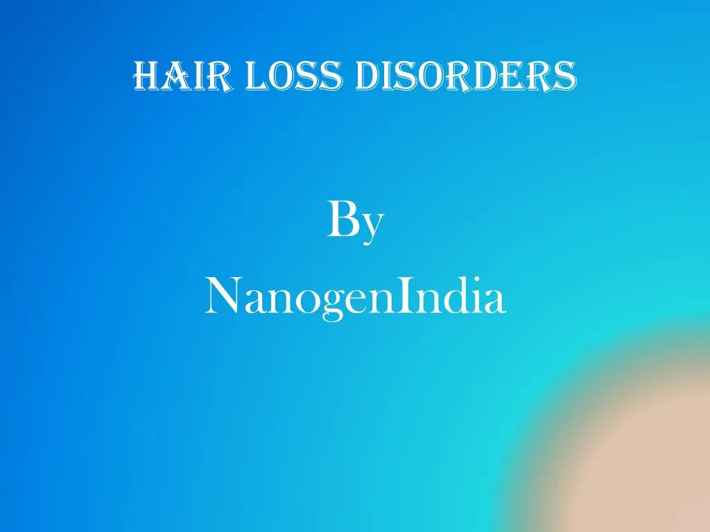 hair loss disorders
