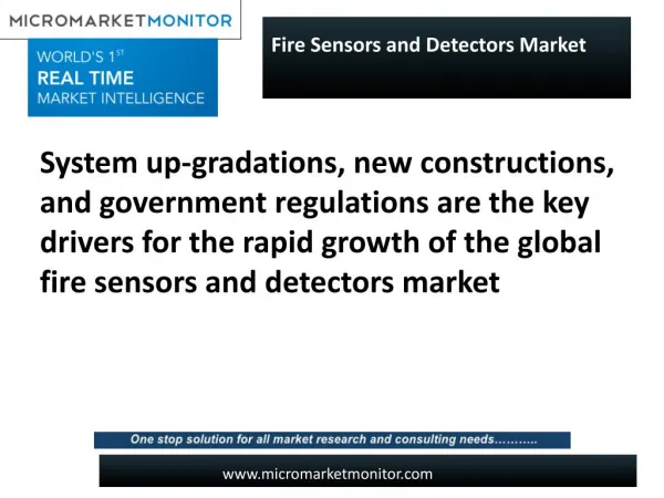 Fire Sensors and Detectors Market
