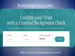 Instant Prove - slide 1