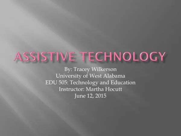 TW_Assistive Technology
